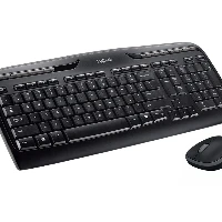 Logitech Wireless Combo MK330, Full-size (100%), Wireless, RF Wireless, QWERTY, Mouse included