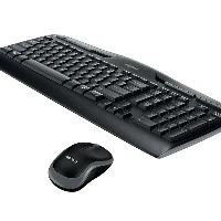 Logitech Wireless Combo MK330, Full-size (100%), Wireless, RF Wireless, QWERTY, Mouse included