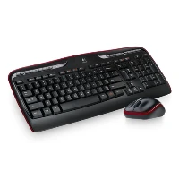 Logitech Wireless Combo MK330, Full-size (100%), Wireless, USB, QWERTZ, Mouse included