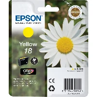 Epson Daisy Singlepack Yellow 18 Claria Home Ink, Standard Yield, Pigment-based ink, 1 pc(s)
