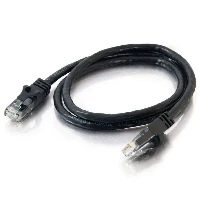 C2G Cat6a Booted Shielded (STP) Network Patch Cable - Cavo patch - RJ-45 (M) a RJ-45 (M) - 3 m - STP - CAT 6a - stampato, antiaggrovigliamento, bloccato - nero