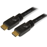 StarTech.com High Speed HDMI Cable M/M - 4K  30Hz - No Signal Booster Required - 15 m, 15 m, HDMI Type A (Standard), HDMI Type A (Standard), 3840 x 2160 pixels, Black