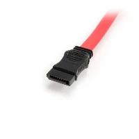 StarTech.com 12in Slimline SATA to SATA with LP4 Power Cable Adapter, 0.304 m, SATA III, SATA 13-pin, SATA 7-pin + Molex (4-pin), Female/Female, Red