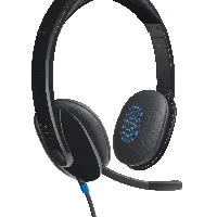 Logitech H540, Wired, Office/Call center, 20 - 20000 Hz, 120 g, Headset, Black