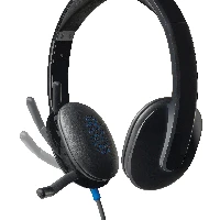 Logitech H540, Wired, Office/Call center, 20 - 20000 Hz, 120 g, Headset, Black
