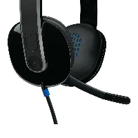 Logitech H540, Wired, Office/Call center, 20 - 20000 Hz, 120 g, Headset, Black