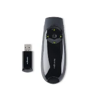 Kensington Presenter Expert Wireless Cursor Control with Green Laser, RF, USB, 45 m, Black