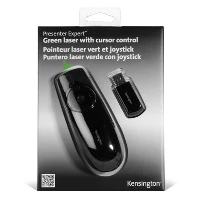 Kensington Presenter Expert Wireless Cursor Control with Green Laser, RF, USB, 45 m, Black