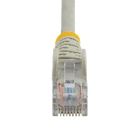 StarTech.com Cat5e Patch Cable with Snagless RJ45 Connectors - 1m, Gray, 1 m, Cat5e, U/UTP (UTP), RJ-45, RJ-45