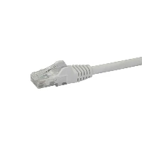StarTech.com 10m CAT6 Ethernet Cable - White CAT 6 Gigabit Ethernet Wire -650MHz 100W PoE RJ45 UTP Network/Patch Cord Snagless w/Strain Relief Fluke Tested/Wiring is UL Certified/TIA, 10 m, Cat6, U/UTP (UTP), RJ-45, RJ-45