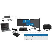StarTech.com USB 3.0 Docking Station Dual Monitor with HDMI & 4K DisplayPort - USB 3.0 to 4x USB-A, Ethernet, HDMI and DP - USB Type A Universal Laptop Docking Station for Mac & Windows, Wired, USB 3.2 Gen 1 (3.1 Gen 1) Type-B, 3.5 mm, USB Type-A, 10,100,1000 Mbit/s, IEEE 802.3, IEEE 802.3ab, IEEE 802.3u
