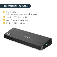 StarTech.com USB 3.0 Docking Station Dual Monitor with HDMI & 4K DisplayPort - USB 3.0 to 4x USB-A, Ethernet, HDMI and DP - USB Type A Universal Laptop Docking Station for Mac & Windows, Wired, USB 3.2 Gen 1 (3.1 Gen 1) Type-B, 3.5 mm, USB Type-A, 10,100,1000 Mbit/s, IEEE 802.3, IEEE 802.3ab, IEEE 802.3u