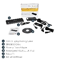 StarTech.com USB 3.0 Docking Station Dual Monitor with HDMI & 4K DisplayPort - USB 3.0 to 4x USB-A, Ethernet, HDMI and DP - USB Type A Universal Laptop Docking Station for Mac & Windows, Wired, USB 3.2 Gen 1 (3.1 Gen 1) Type-B, 3.5 mm, USB Type-A, 10,100,1000 Mbit/s, IEEE 802.3, IEEE 802.3ab, IEEE 802.3u