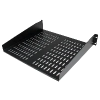 StarTech.com 2U Server Rack Shelf - Universal Vented Rack Mount Cantilever Tray for 19