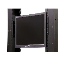 StarTech.com Universal VESA LCD Monitor Mounting Bracket for 19in Rack or Cabinet, Mounting bracket, Black, Steel, 4U, EIA RS310-D, CE, REACH, TAA
