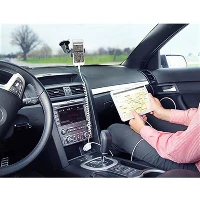 StarTech.com Dual-Port Car Charger - USB with Built-in Lightning Cable - White, Auto, Cigar lighter, 5 V, 0.3 m, White