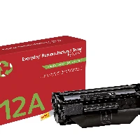 Everyday Remanufactured Everyday Black Remanufactured Toner by replaces HP 12A (Q2612A), Standard Capacity, 2000 pages, Black, 1 pc(s)