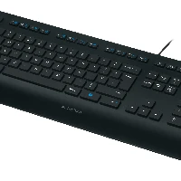 Logitech K280E Pro f/ Business, Full-size (100%), Wired, USB, QWERTY, Black