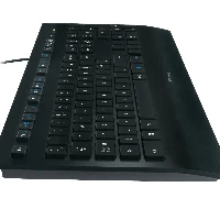 Logitech K280E Pro f/ Business, Full-size (100%), Wired, USB, QWERTY, Black