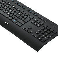 Logitech K280E Pro f/ Business, Full-size (100%), Wired, USB, QWERTY, Black
