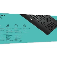 Logitech K280E Pro f/ Business, Full-size (100%), Wired, USB, QWERTY, Black
