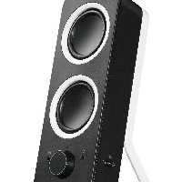 Logitech Z200 Rich Stereo Sound, 2.0 channels, Wired, 5 W, 120 - 20000 Hz, Black