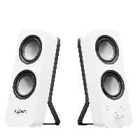 Logitech Z200 Rich Stereo Sound, 2.0 channels, Wired, 5 W, 120 - 20000 Hz, White