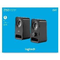 Logitech Z150 Multimedia Speakers, 2.0 channels, Wired, 3 W, Black