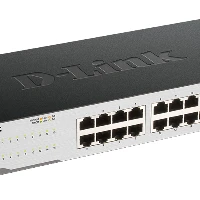 D-Link GO-SW-16G, Unmanaged, L2, Gigabit Ethernet (10/100/1000), Full duplex, Rack mounting, 1U