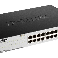 D-Link GO-SW-24G, Unmanaged, L2, Gigabit Ethernet (10/100/1000), Full duplex, Rack mounting, 1U