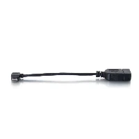 C2G 0.15m Mobile Device USB Micro-B to USB Device OTG Adapter Cable, 0.15 m, USB Micro-B, USB-A, Black