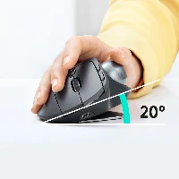 Logitech MX Ergo, Right-hand, Trackball, RF Wireless + Bluetooth, 440 DPI, Graphite