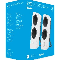 Logitech Z207 Bluetooth computer speakers, 2.0 channels, Wired & Wireless, 5 W, White