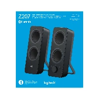Logitech Z207 Bluetooth Computer Speakers, EU plug, 2.0 channels, Wired & Wireless, 5 W, Black