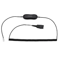 Jabra GN1218 AC Attenuation - Cavo per cuffie - disconnessione rapida spina - 2 m - per Cisco IP Phone 78XX, 88XX, BIZ 1500, 2300, 2400