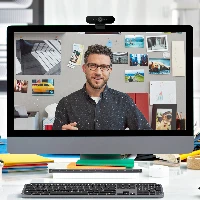 Logitech Brio 4K Stream Edition, 4096 x 2160 pixels, Full HD, 90 fps, 1280x72030fps, 1280x72060fps, 1920x108030fps, 1920x108060fps, 4096x216030fps, 1080p, 5x