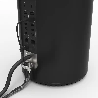 Compulocks Apple Mac Pro Locking Bracket and Keyed Cable Lock - Black - Staffa di sicurezza - nero - per Apple Mac Pro (Fine 2013)