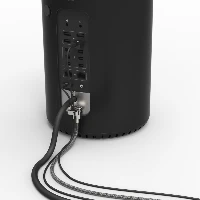 Compulocks Apple Mac Pro Locking Bracket and Keyed Cable Lock - Black - Staffa di sicurezza - nero - per Apple Mac Pro (Fine 2013)