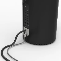 Compulocks Apple Mac Pro Locking Bracket and Keyed Cable Lock - Black - Staffa di sicurezza - nero - per Apple Mac Pro (Fine 2013)