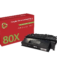 Everyday Remanufactured Everyday Black Remanufactured Toner by replaces HP 80X (CF280X), High Capacity, 6900 pages, Black, 1 pc(s)