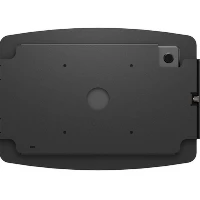 Compulocks Galaxy Tab A8 10.5 Space Enclosure Rotating Counter Stand - Supporto - per tablet - alloggiamento rotante - bloccabile - alluminio ad alta purezza - nero - dimensione schermo 10.5 - parte superiore banco, a libera installazione - per Samsung