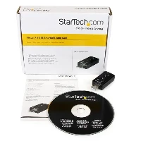 StarTech.com Virtual 7.1 USB Stereo Audio Adapter External Sound Card, 7.1 channels, USB