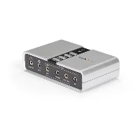 StarTech.com 7.1 USB Audio Adapter External Sound Card with SPDIF Digital Audio, 7.1 channels, 16 bit, USB