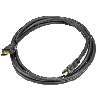 StarTech.com 2m (6ft) HDMI Cable - 4K High Speed HDMI Cable with Ethernet - UHD 4K 30Hz Video - HDMI 1.4 Cable - Ultra HD HDMI Monitors, Projectors, TVs & Displays - Black HDMI Cord - M/M, 2 m, HDMI Type A (Standard), HDMI Type A (Standard), 3D, 10.2 Gbit/s, Black