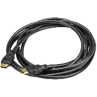StarTech.com 3m (10ft) HDMI Cable - 4K High Speed HDMI Cable with Ethernet - UHD 4K 30Hz Video - HDMI 1.4 Cable - Ultra HD HDMI Monitors, Projectors, TVs & Displays - Black HDMI Cord - M/M, 3 m, HDMI Type A (Standard), HDMI Type A (Standard), 3D, Audio Return Channel (ARC), Black
