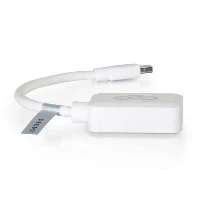 C2G 20cm Mini DisplayPort to HDMI Adapter - Thunderbolt to HDMI Converter M/F - White, 0.2 m, Mini DisplayPort M, HDMI F, Male, Female, White