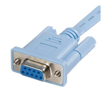 StarTech.com 6 ft RJ45 to DB9 Cisco Console Management Router Cable - M/F, 1.8 m, Blue, RJ-45, DB-9, Male, Female