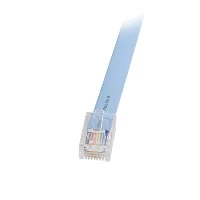 StarTech.com 6 ft RJ45 to DB9 Cisco Console Management Router Cable - M/F, 1.8 m, Blue, RJ-45, DB-9, Male, Female