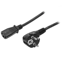 StarTech.com 2m (6ft) Computer Power Cord, 18AWG, EU Schuko to C13 Power Cord, 250V 10A, Black Replacement AC Cord, TV/Monitor Power Cable, Schuko CEE 7/7 to IEC 60320 C13 Power Cord - PC Power Supply Cable, 1.8 m, CEE7/7, C13 coupler, SVT, 250 V, 10 A