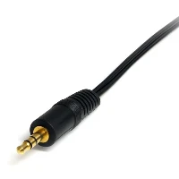 StarTech.com 3 ft Stereo Audio Cable - 3.5mm Male to 2x RCA Male, 3.5mm, Male, 2 x RCA, Male, 0.92 m, Black